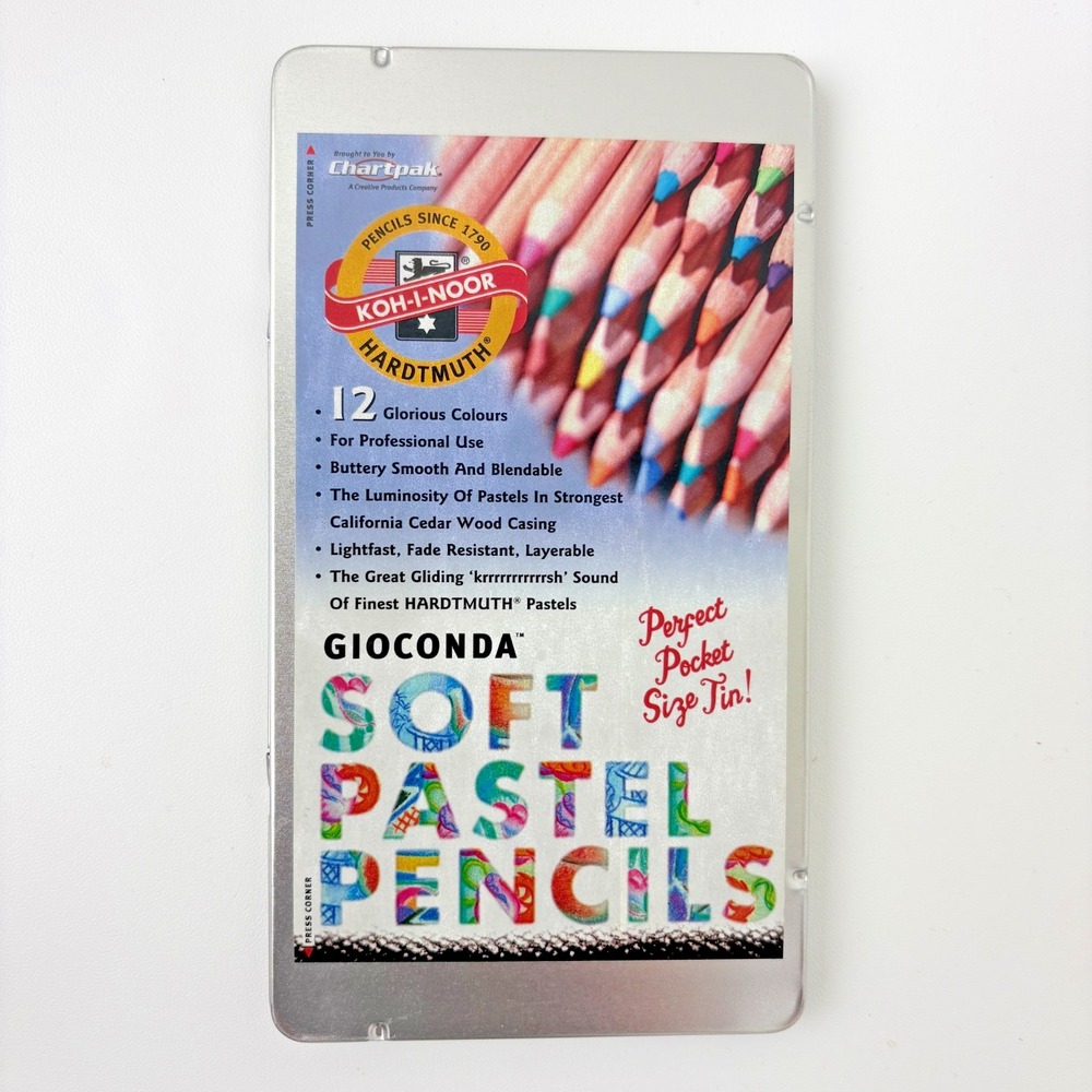 Gioconda Soft Pastel Pencils 12 Colors KOH-I-NOOR HARDTMUTH